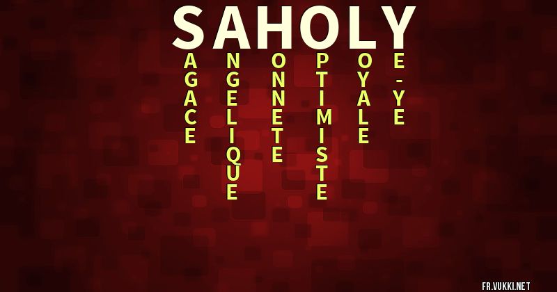 Saholy