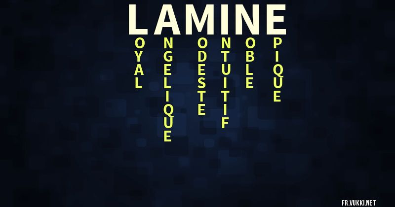Signification du prénom lamine - ¿Que signifie ton prénom?