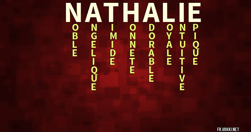 Signification du prénom nathalie - ¿Que signifie ton prénom?
